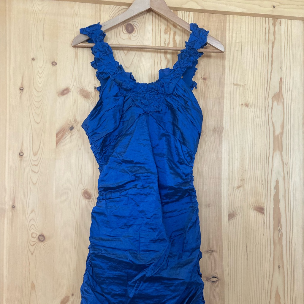 Gorgeous New Cobalt Blue Bcbgmaxazria Megan Dress.